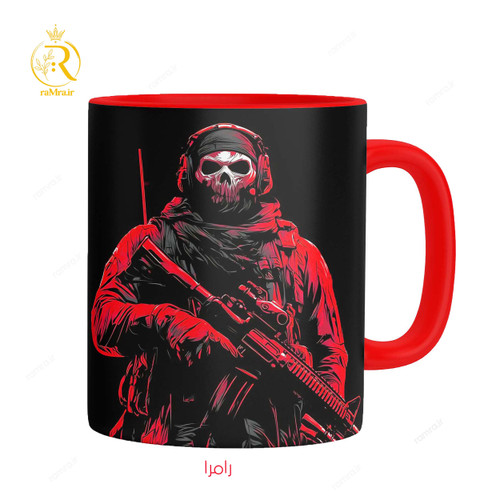 تصویر ماگ کالاف دیوتی Call of Duty کد 9333
