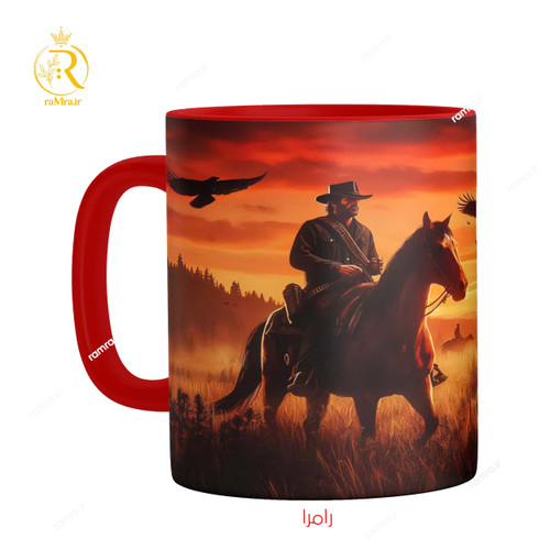 ماگ طرح رد دد Red Dead Redemption2 کد 9366